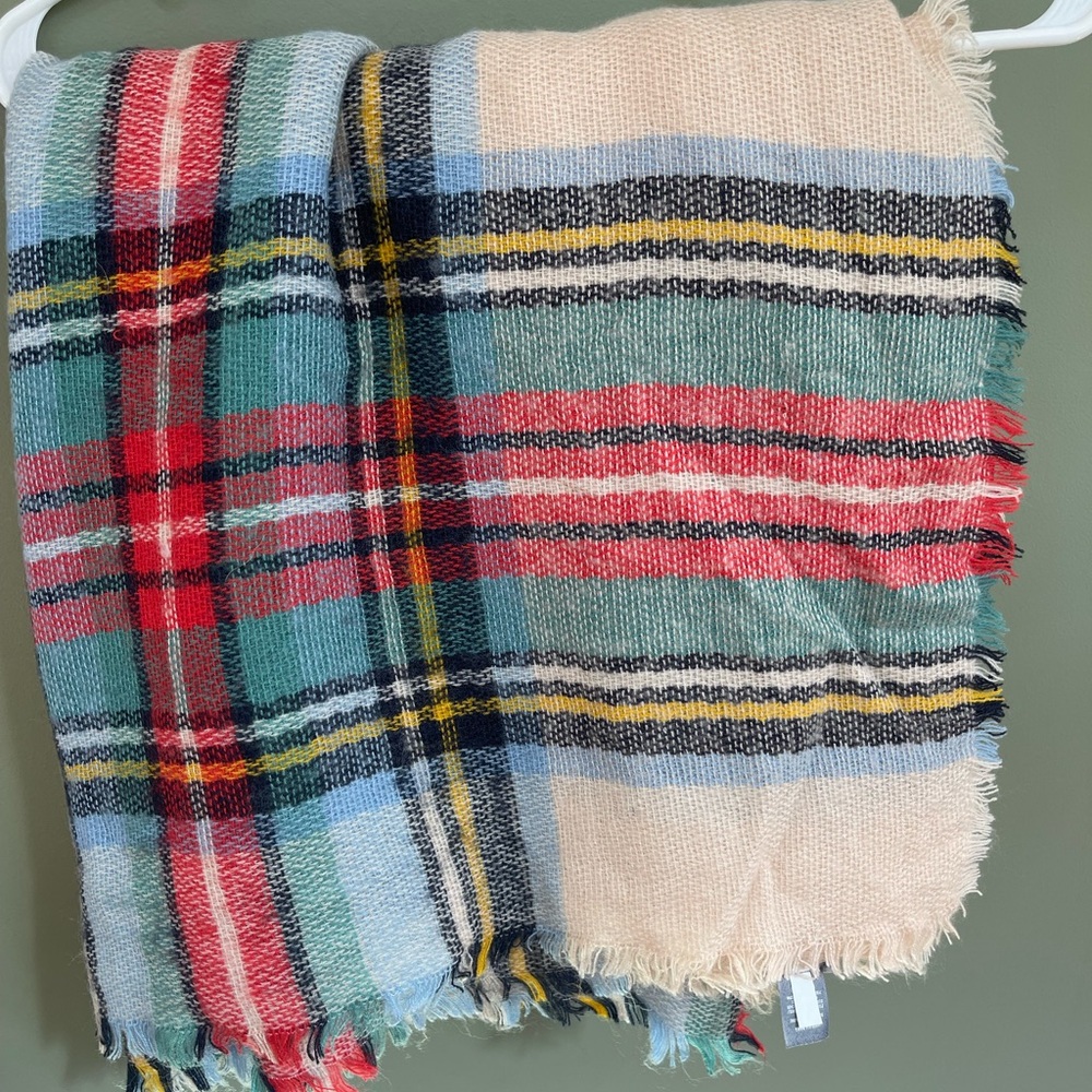 Aerie plaid scarf